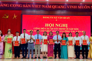 ĐẢNG BỘ TRƯỜNG THPT LƯƠNG VĂN TRI ĐƯỢC KIỆN TOÀN TỔ CHỨC, CỦNG CỐ CÔNG TÁC CÁN BỘ